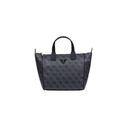Gray Polyethylene Handbag