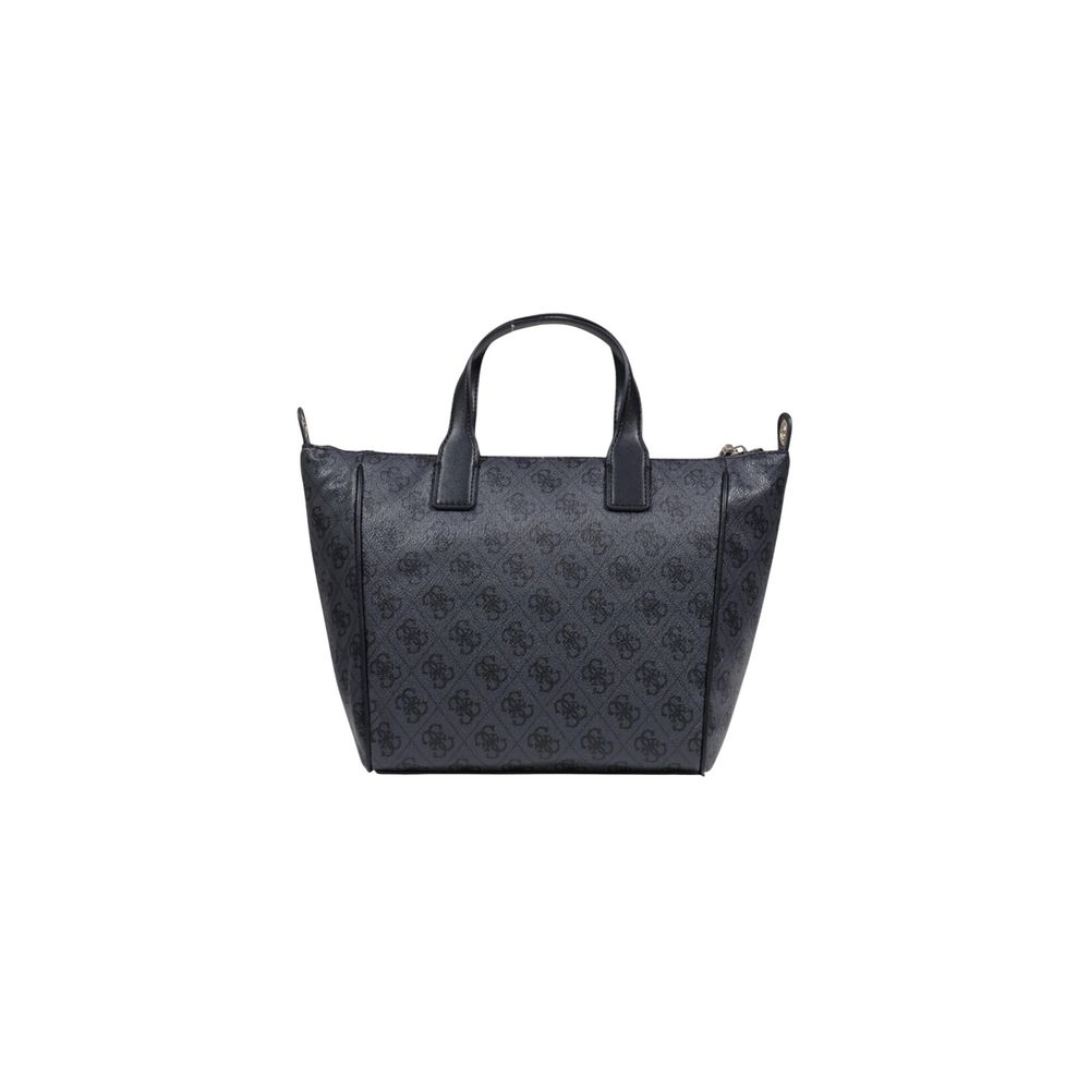 Gray Polyethylene Handbag