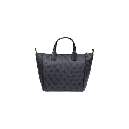 Gray Polyethylene Handbag