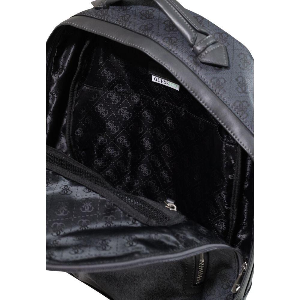 Gray Polyethylene Backpack