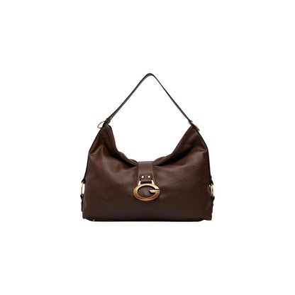 Brown Polyethylene Handbag