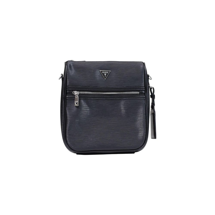 Black Polyethylene Shoulder Bag