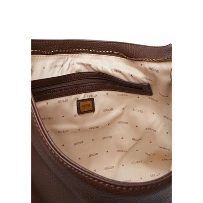 Brown Polyethylene Handbag