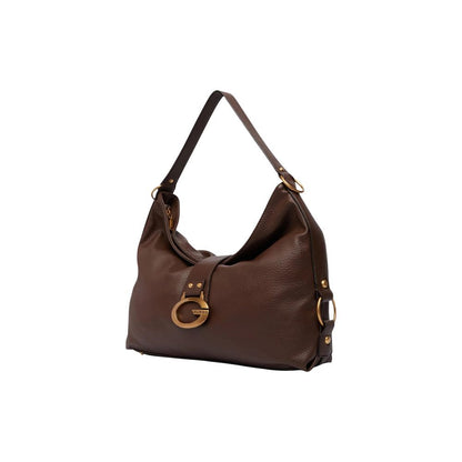 Brown Polyethylene Handbag