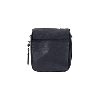 Black Polyethylene Shoulder Bag