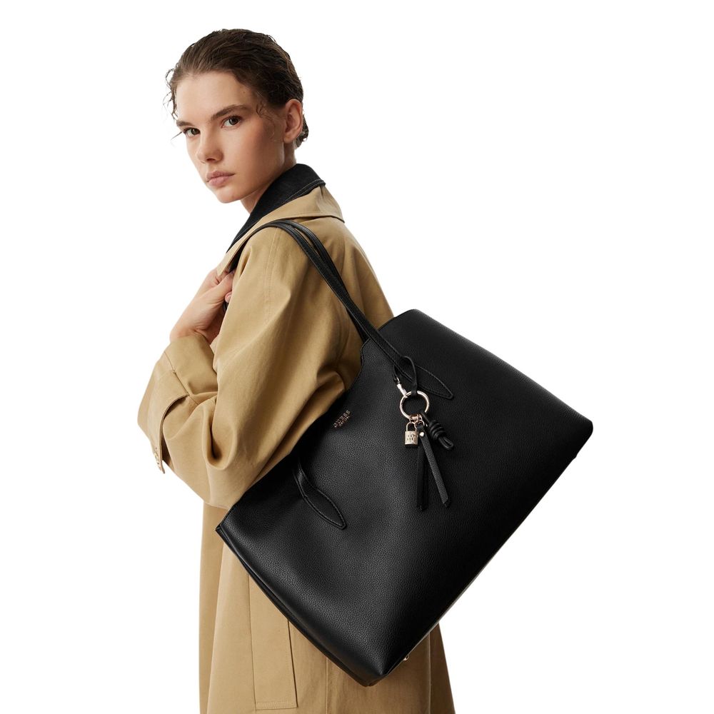 Black Polyethylene Handbag