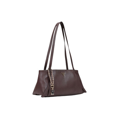 Brown Polyethylene Handbag