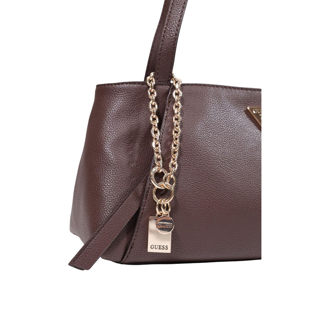 Brown Polyethylene Handbag