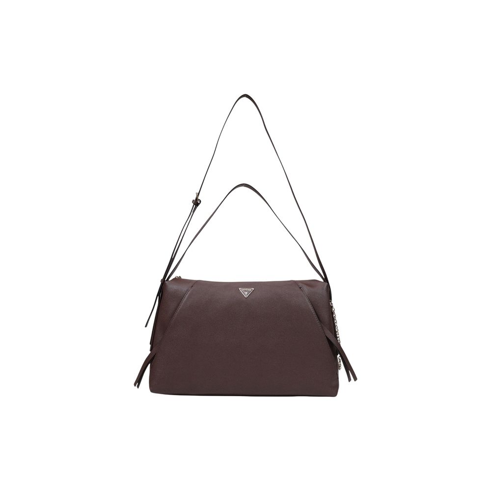 Brown Polyethylene Handbag