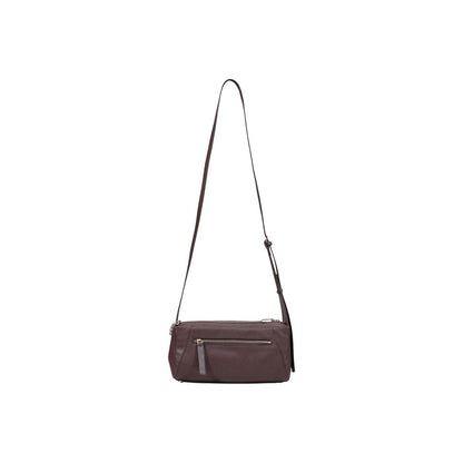 Brown Polyethylene Handbag