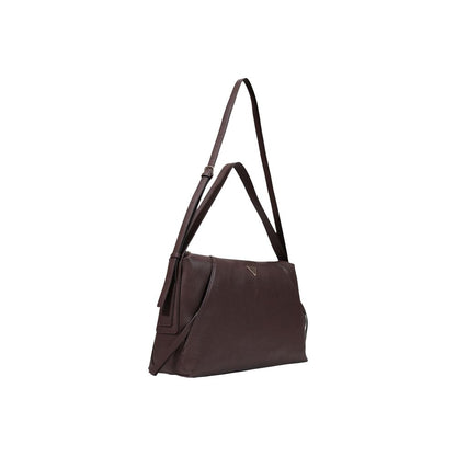 Brown Polyethylene Handbag
