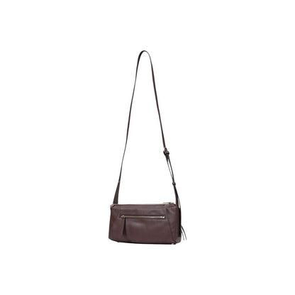 Brown Polyethylene Handbag
