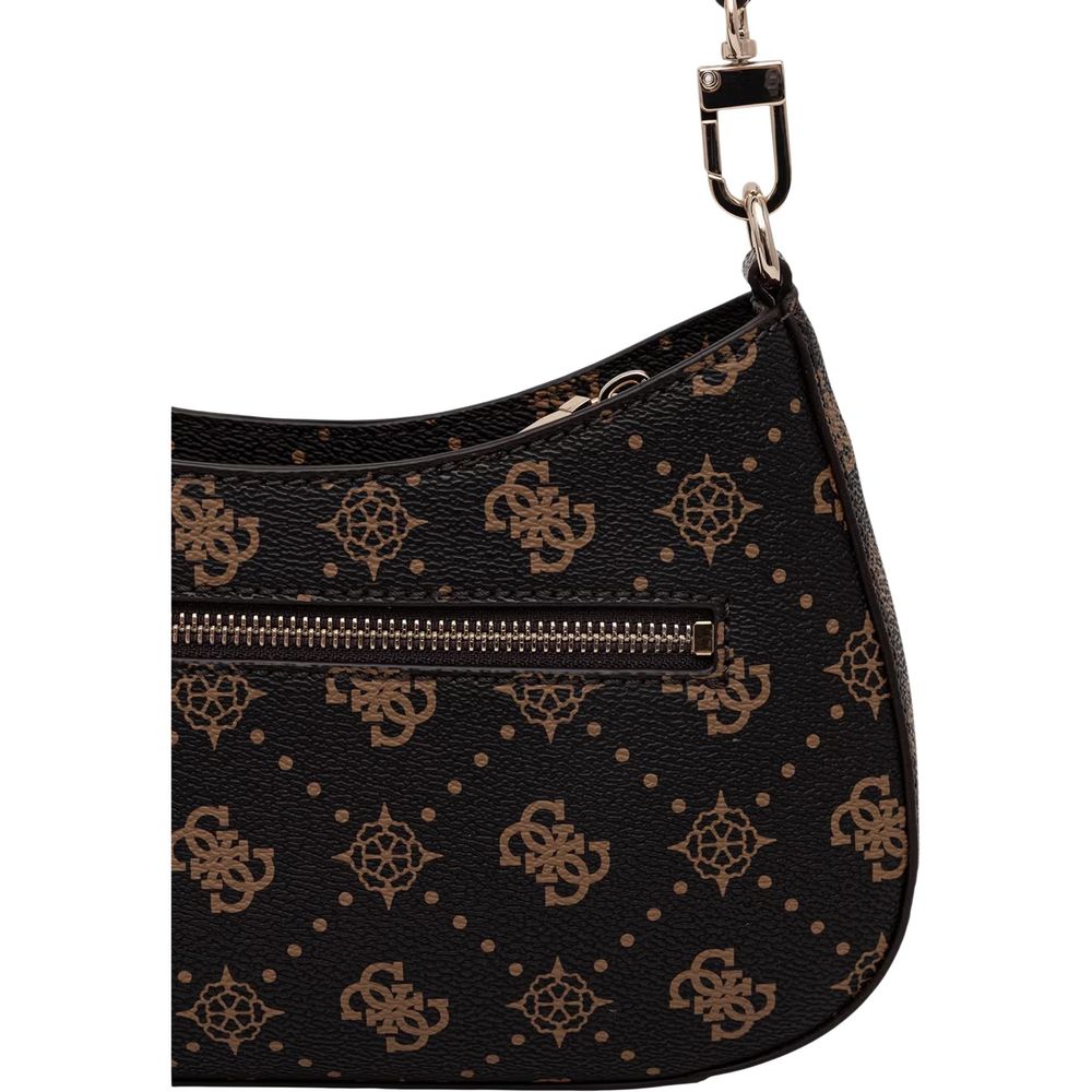 Brown Polyethylene Handbag