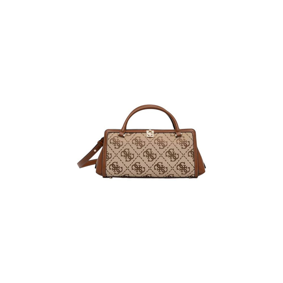 White Polyester Handbag