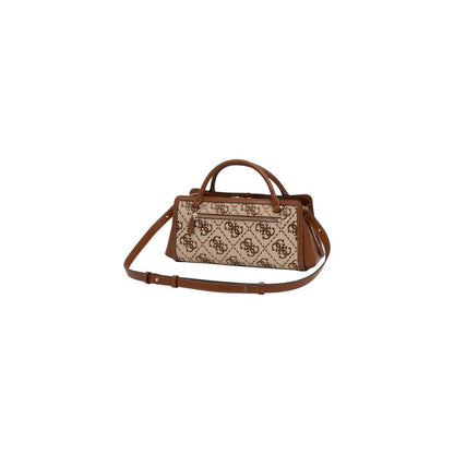 White Polyester Handbag
