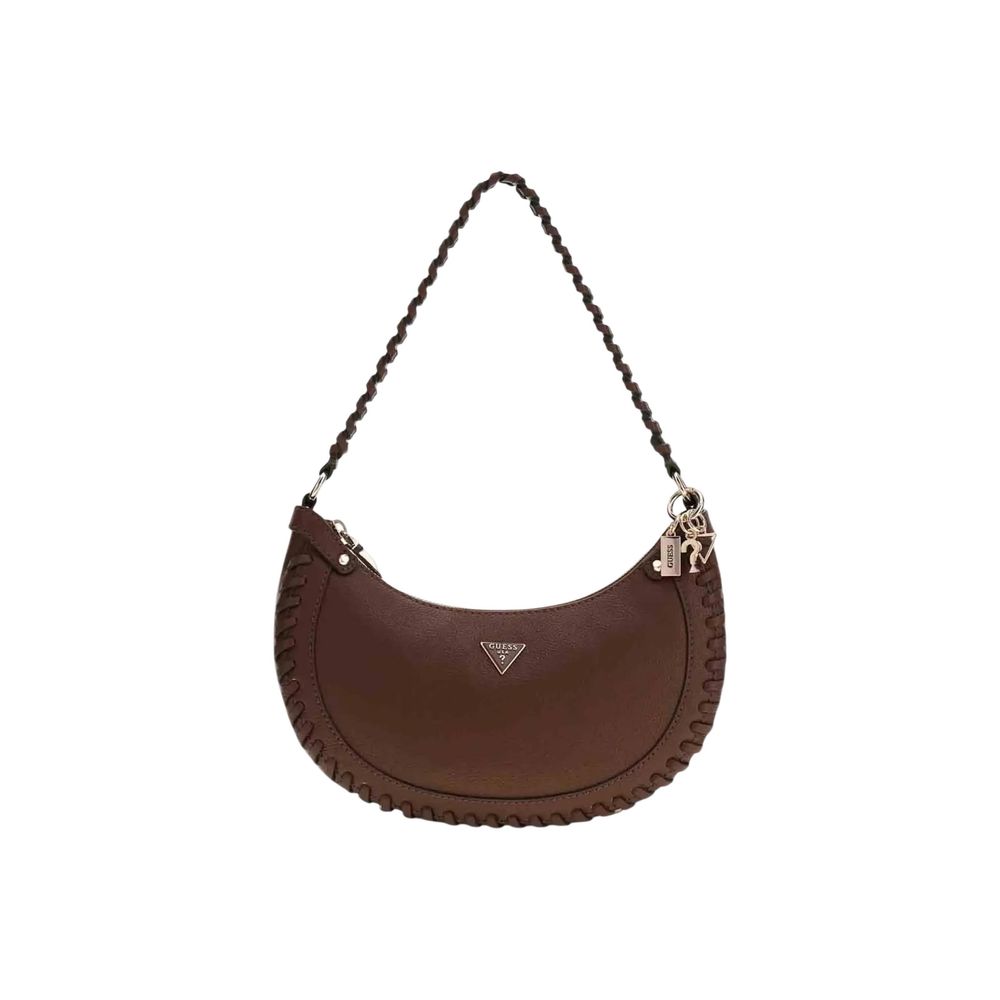 Brown Polyethylene Handbag