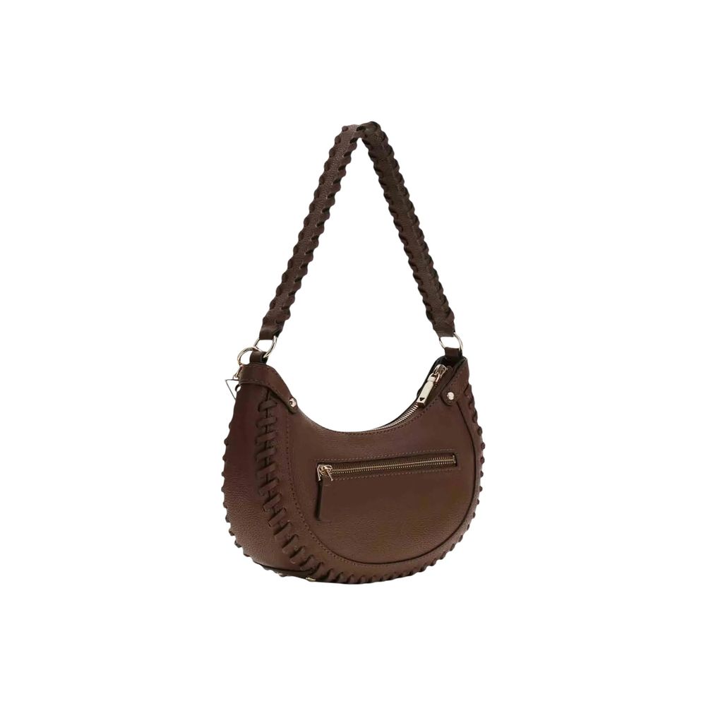 Brown Polyethylene Handbag