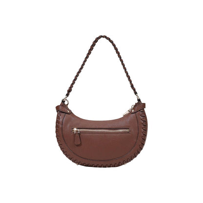 Brown Polyethylene Handbag