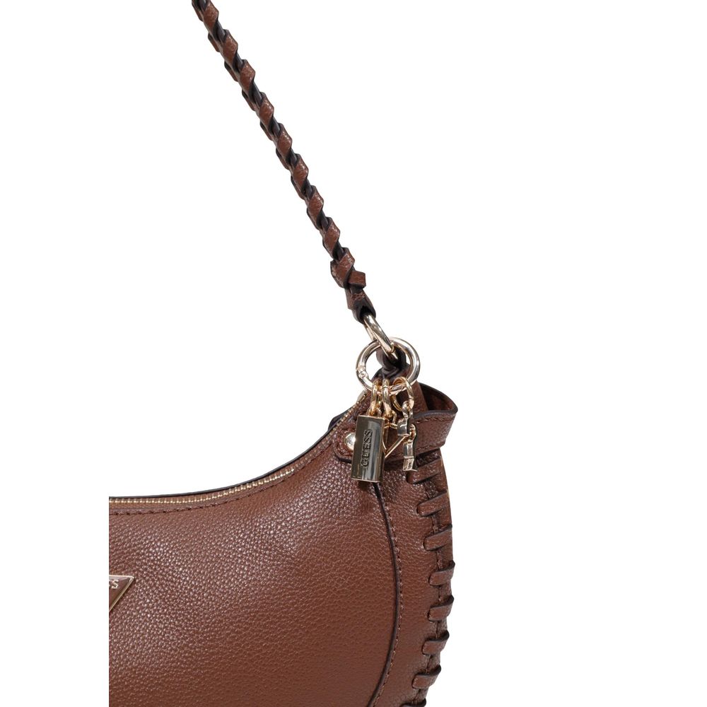 Brown Polyethylene Handbag