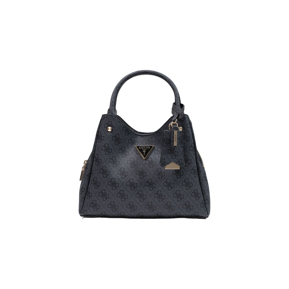 Gray Polyethylene Handbag