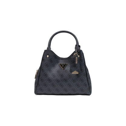 Gray Polyethylene Handbag