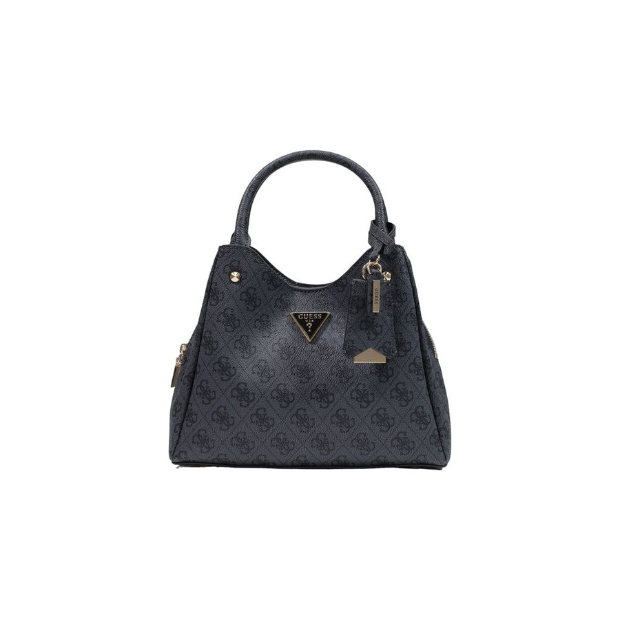 Gray Polyethylene Handbag