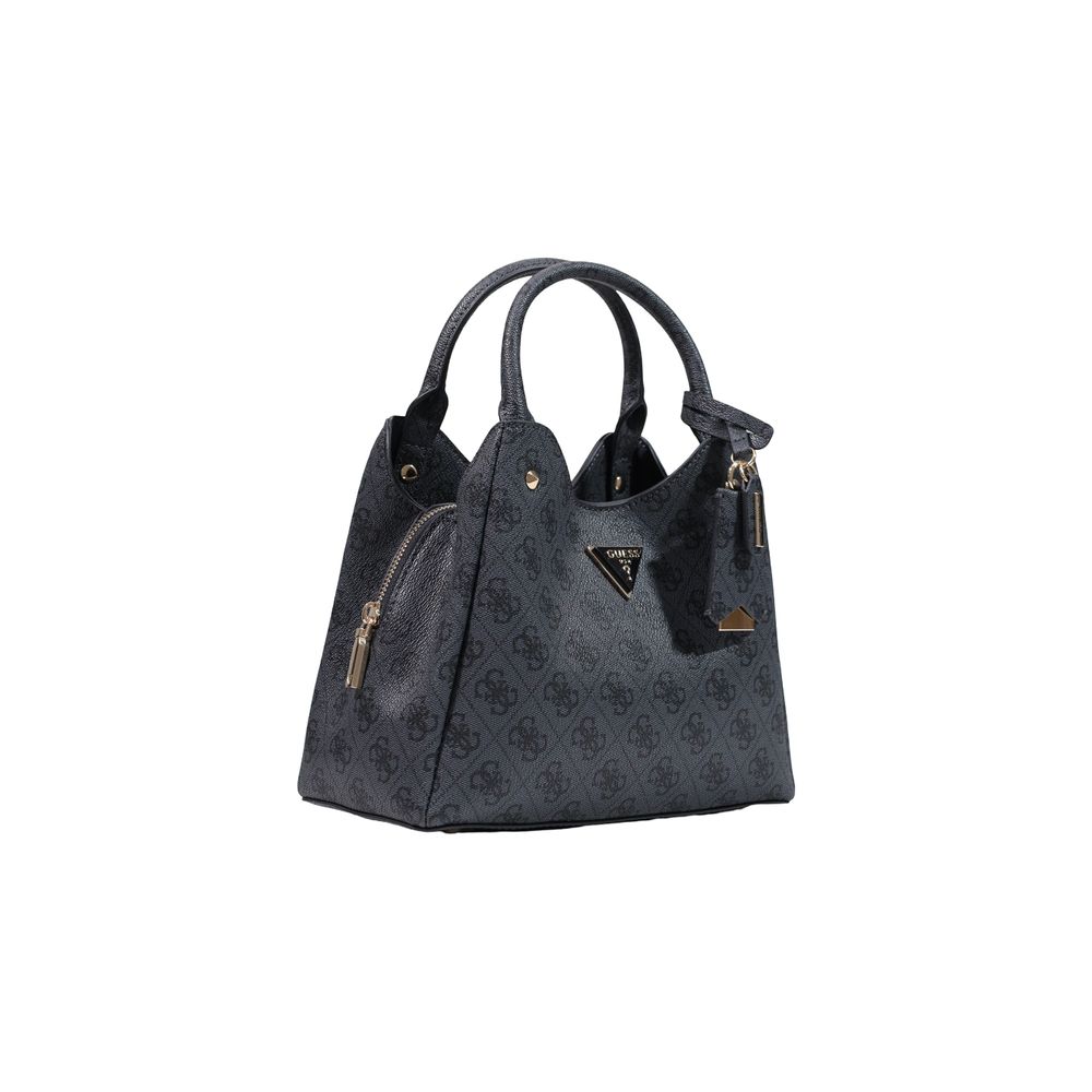 Gray Polyethylene Handbag