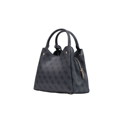 Gray Polyethylene Handbag
