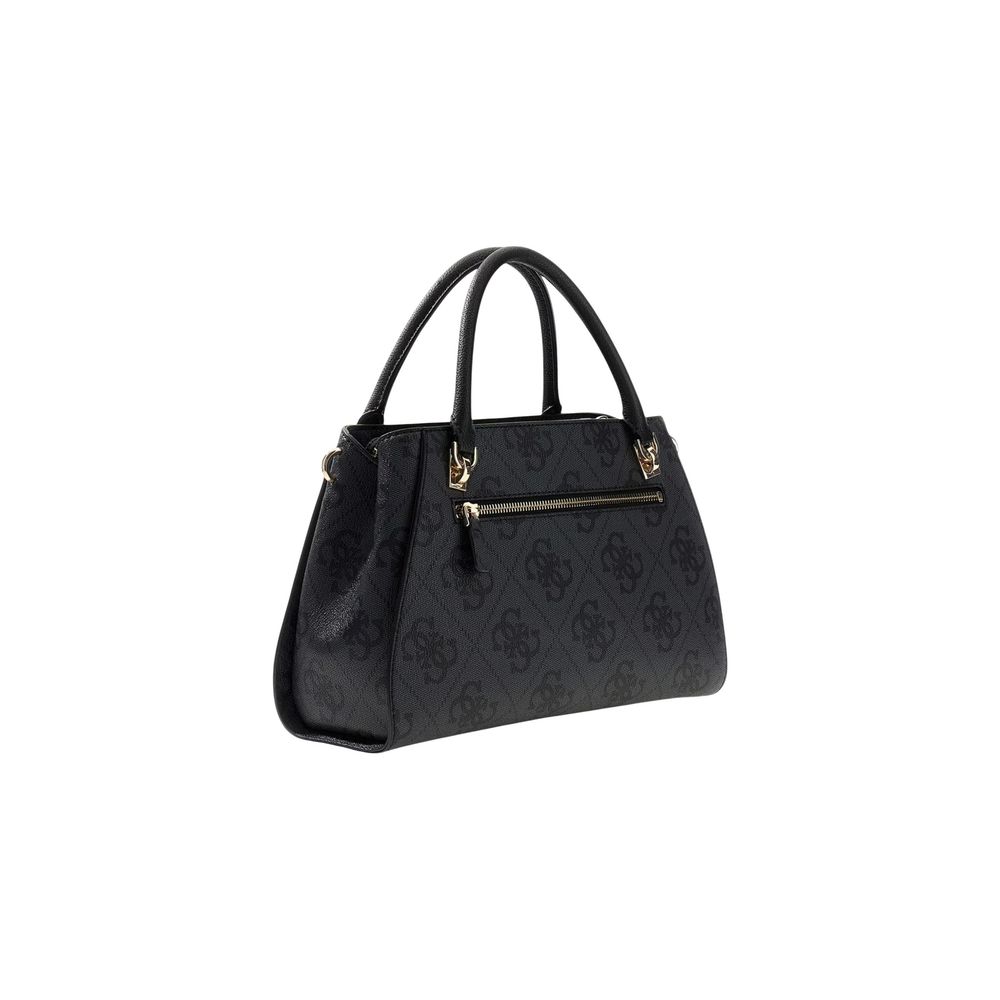 Gray Polyethylene Handbag