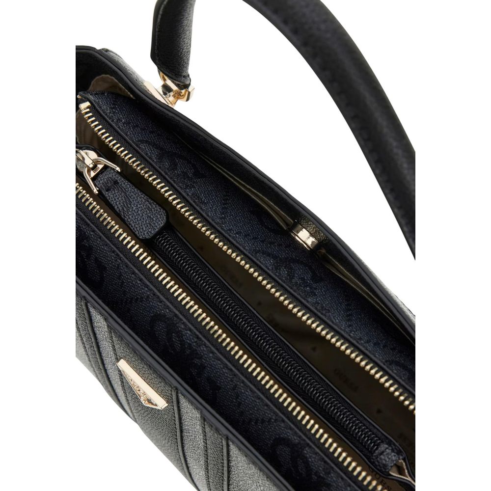 Gray Polyethylene Handbag