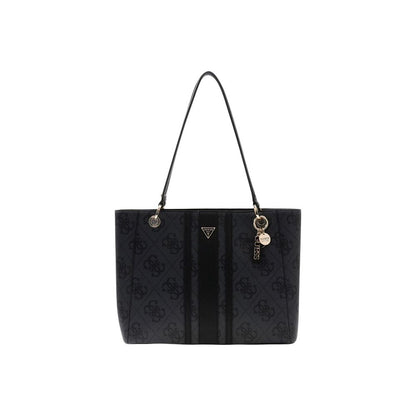 Gray Polyethylene Handbag