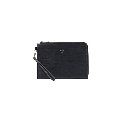 Black Polyethylene Clutch Bag