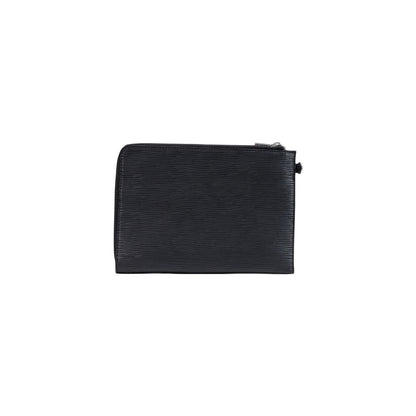 Black Polyethylene Clutch Bag