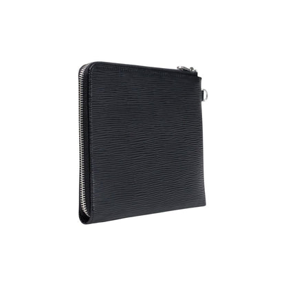 Black Polyethylene Clutch Bag