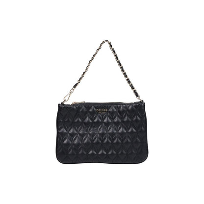 Black Polyethylene Clutch Bag