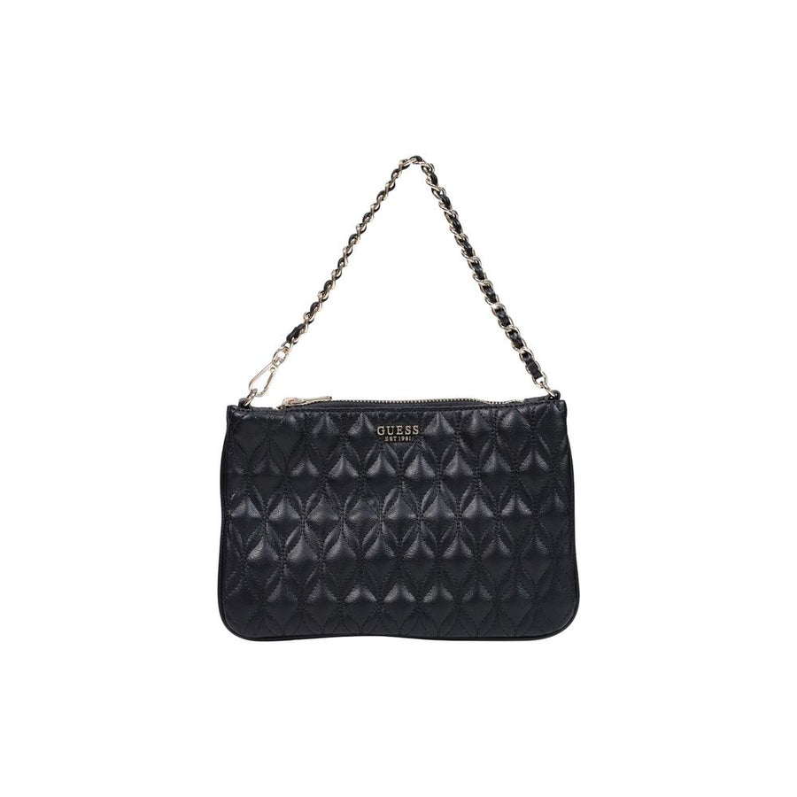 Black Polyethylene Clutch Bag