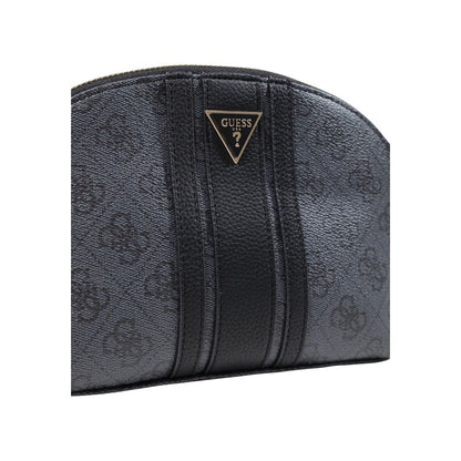 Gray Polyethylene Clutch Bag