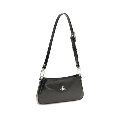Black Calf Leather Bos Taurus Shoulder Bag