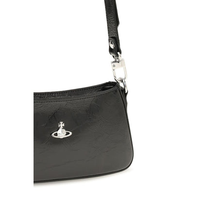 Black Calf Leather Bos Taurus Shoulder Bag