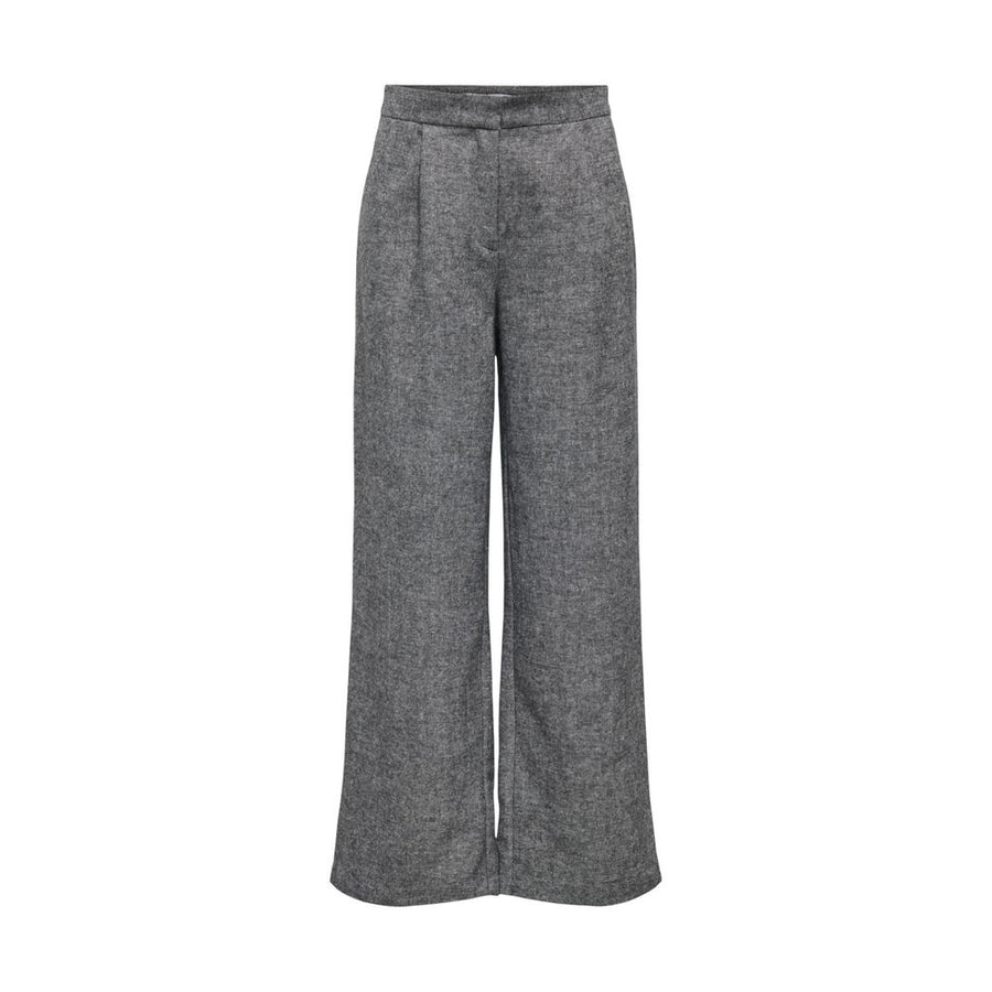 Gray Recycled Polyester Casual Pants