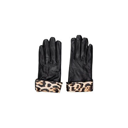 Black Leather Gloves