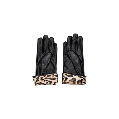 Black Leather Gloves