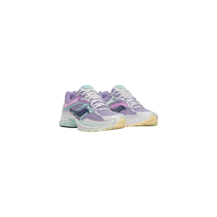 Bicolor Synthetic Athletic Sneakers