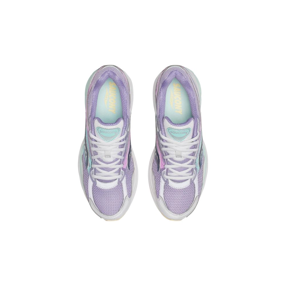 Bicolor Synthetic Athletic Sneakers
