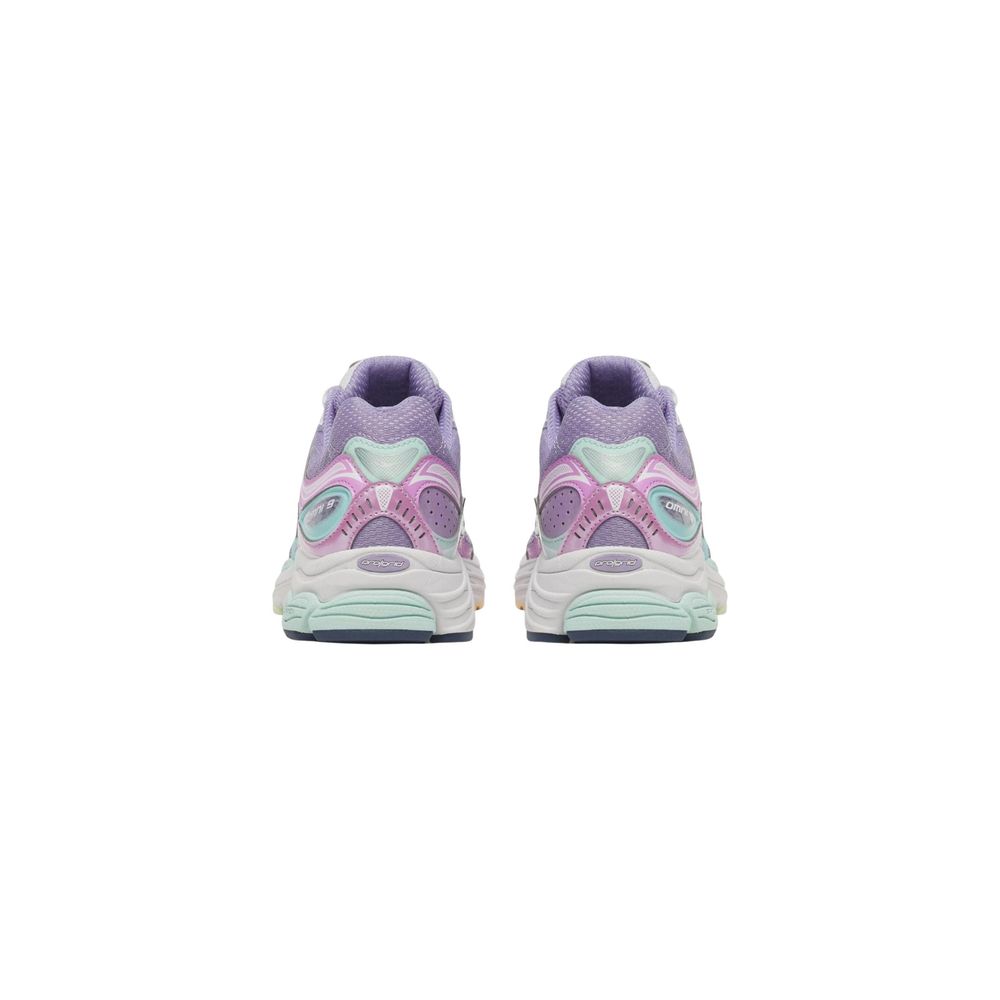 Bicolor Synthetic Athletic Sneakers