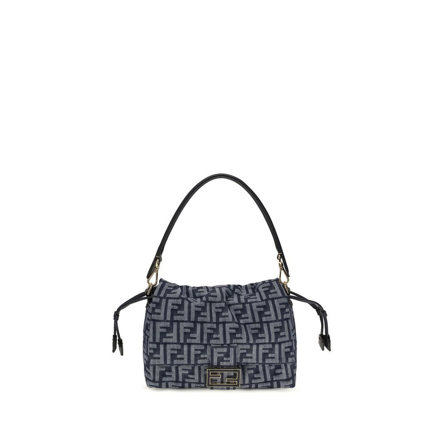 Blue Cotton Shoulder Bag