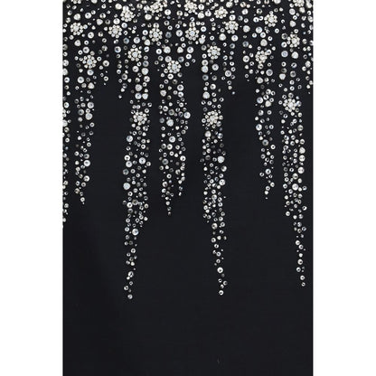 Black Wool Oves Aries Cocktail Dress