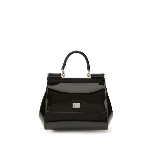 Black Calf Leather Bos Taurus Handbag