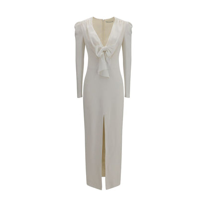 White Viscose Cocktail Dress