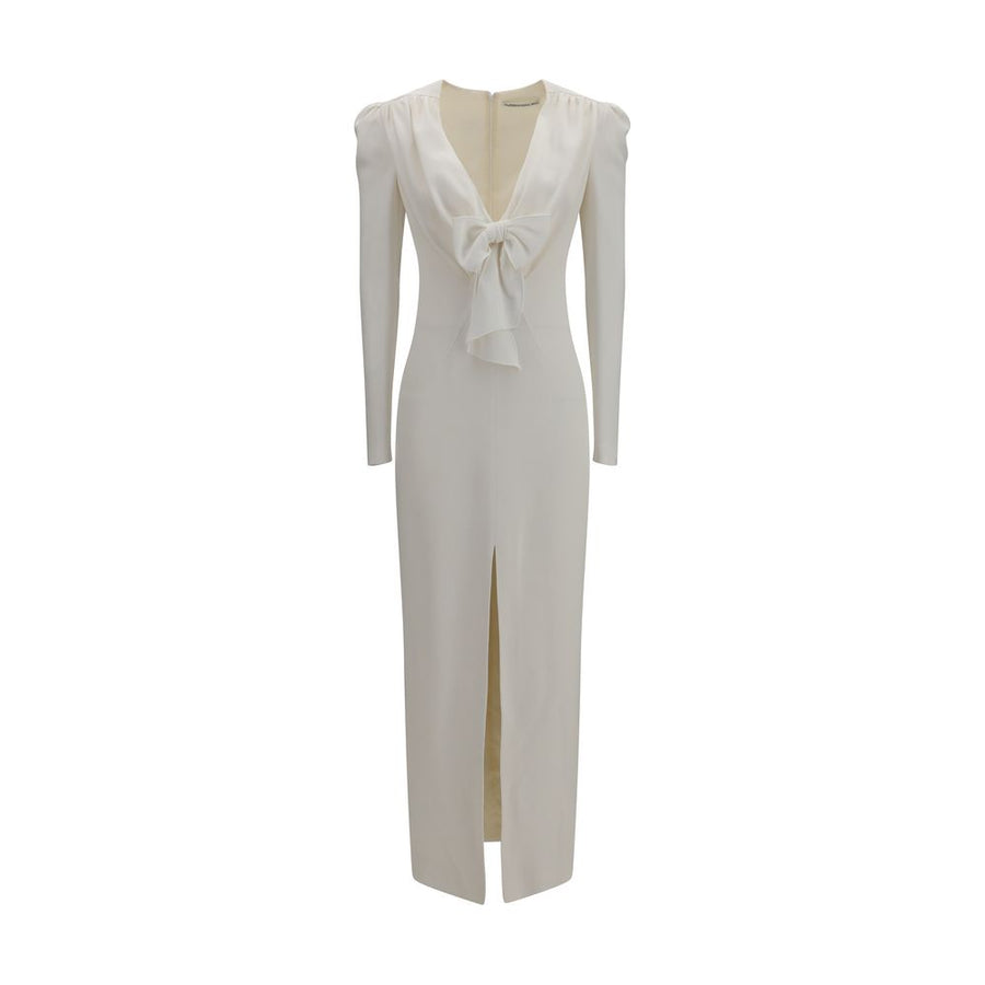 White Viscose Cocktail Dress